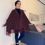 New Winter Collection Women's Full Printed Fendi shawl